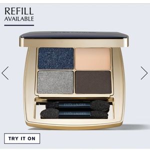 NEW ESTÉE LAUDER PURE COLOUR ENVY LUXE EYESHADOW QUAD IN SHADE 02 INDIGO…